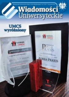 Wiadomości Uniwersyteckie R. 23, Nr 7 (wrzes. 2013)