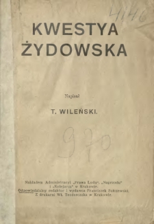 Kwestya żydowska