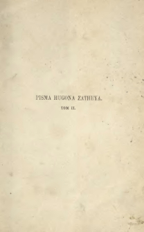 Pisma Hugona Zatheya. T. 2