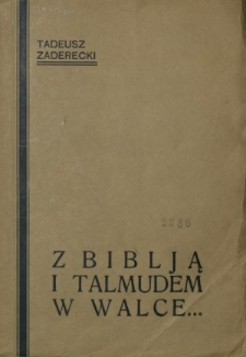 Z Biblją i Talmudem w walce...