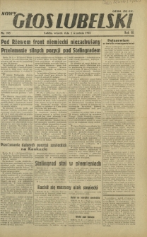 Nowy Głos Lubelski. R. 3, nr 203 (1 września 1942)