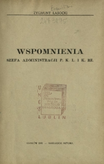 Wspomnienia szefa administracji P. K. L. i K. Rz.