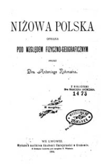 Niżowa Polska opisana pod względem fizyczno-geograficznym