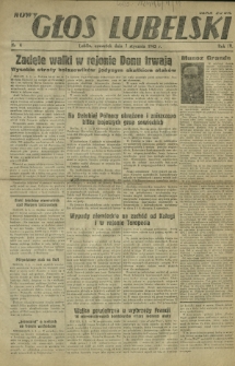 Nowy Głos Lubelski. R. 4, nr 4 (7 stycznia 1943)