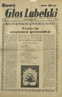 Nowy Głos Lubelski. R. 2, nr 301 (Boże Narodzenie 1941)