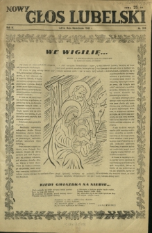 Nowy Głos Lubelski. R. 4, nr 300 (Boże Narodzenie 1943)