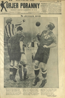 Kurjer Poranny : niedzielny dodatek ilustrowany do R. 51, No 86 (27 marca 1927)